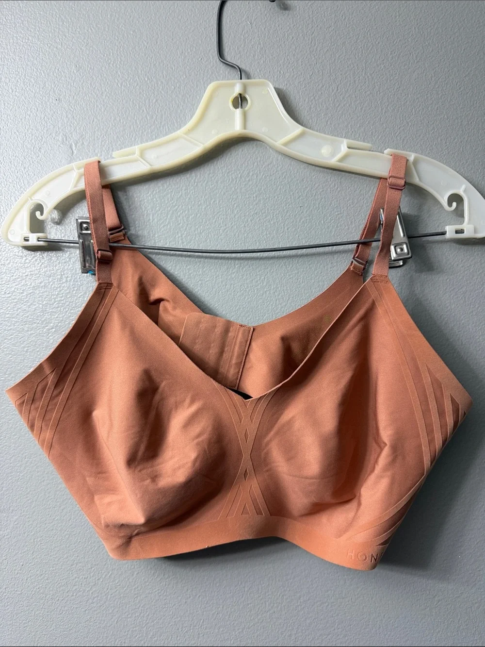 Honeylove Seamless Sculpting sports bra Mauve Pink Xl